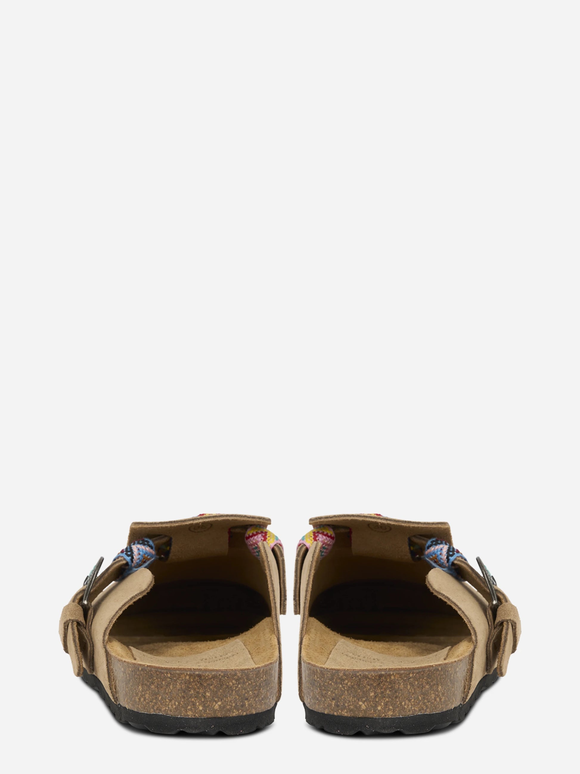 Mules Ring in suede beige
