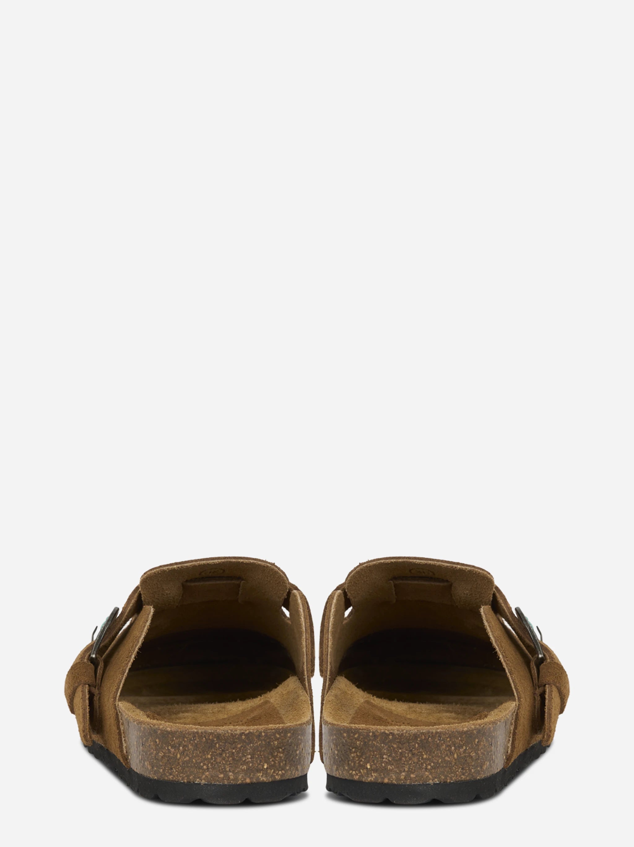Mules Sol in suede marrone