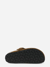 Mules Sol in suede marrone