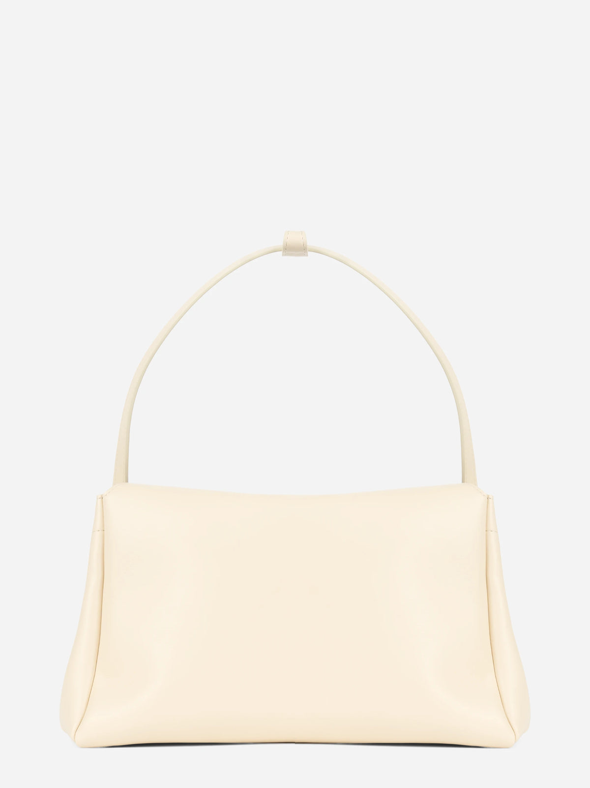 Borsa Calypso Trunk in pelle vegana bianca - vista posteriore
