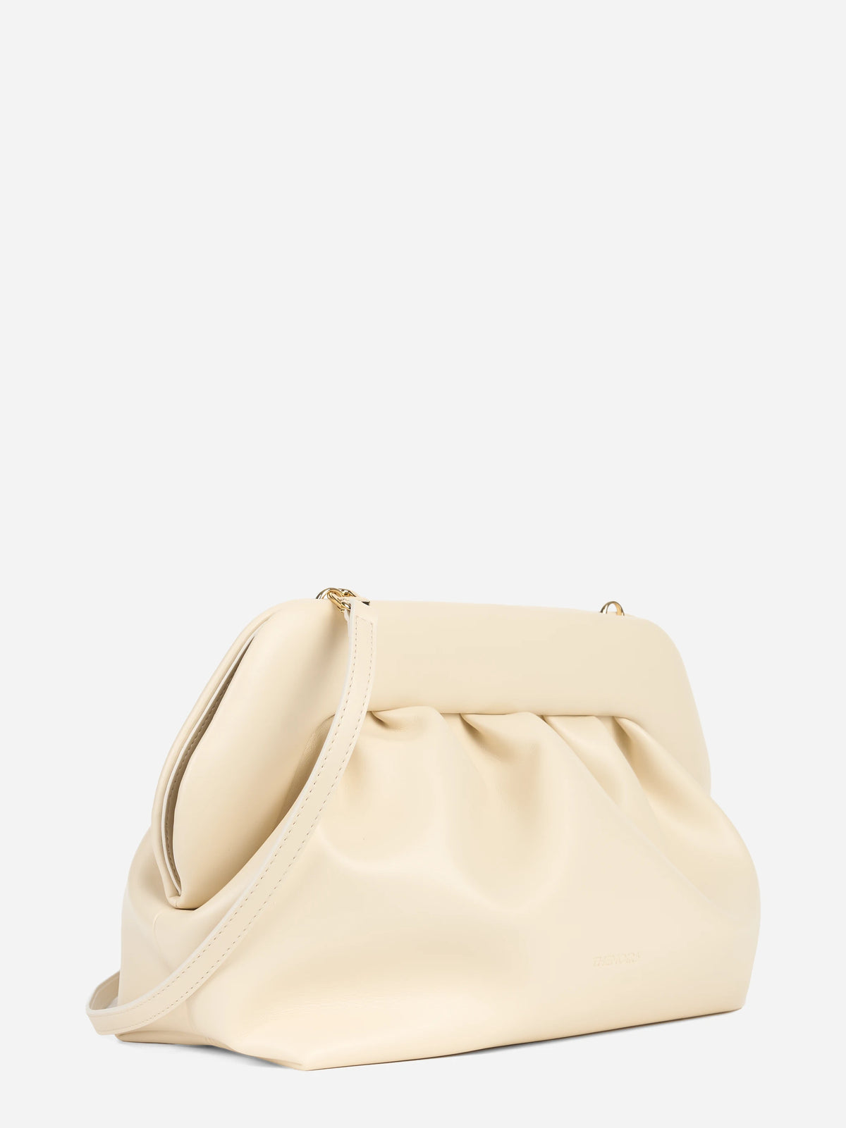 Pochette Bios in pelle vegana bianca - vista posteriore