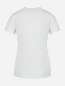 T-shirt in cotone bianco semplice Dondup - retro