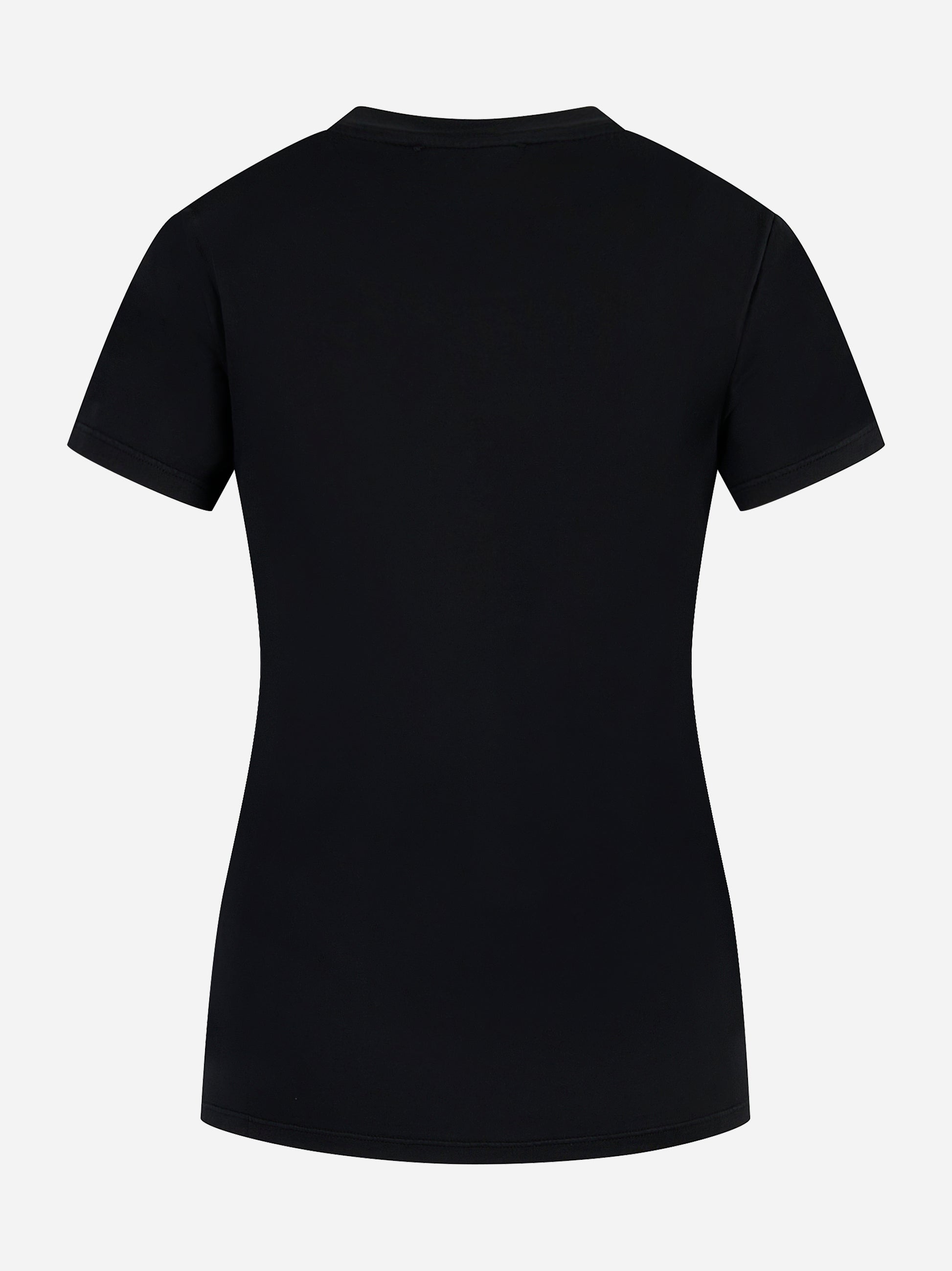 Retro t-shirt Dondup in jersey nero