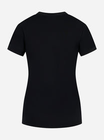 Retro t-shirt Dondup in jersey nero