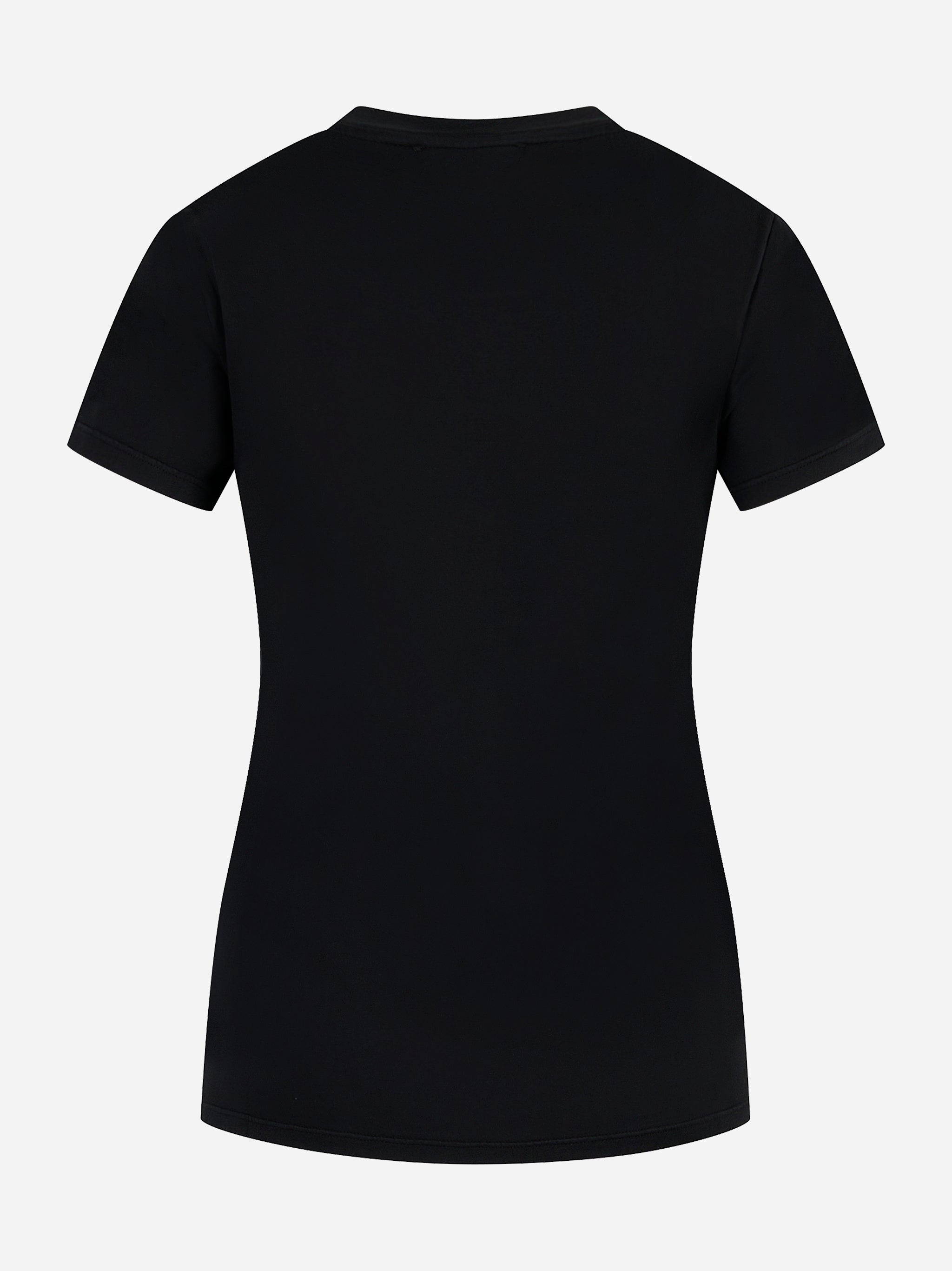 Retro t-shirt Dondup in jersey nero