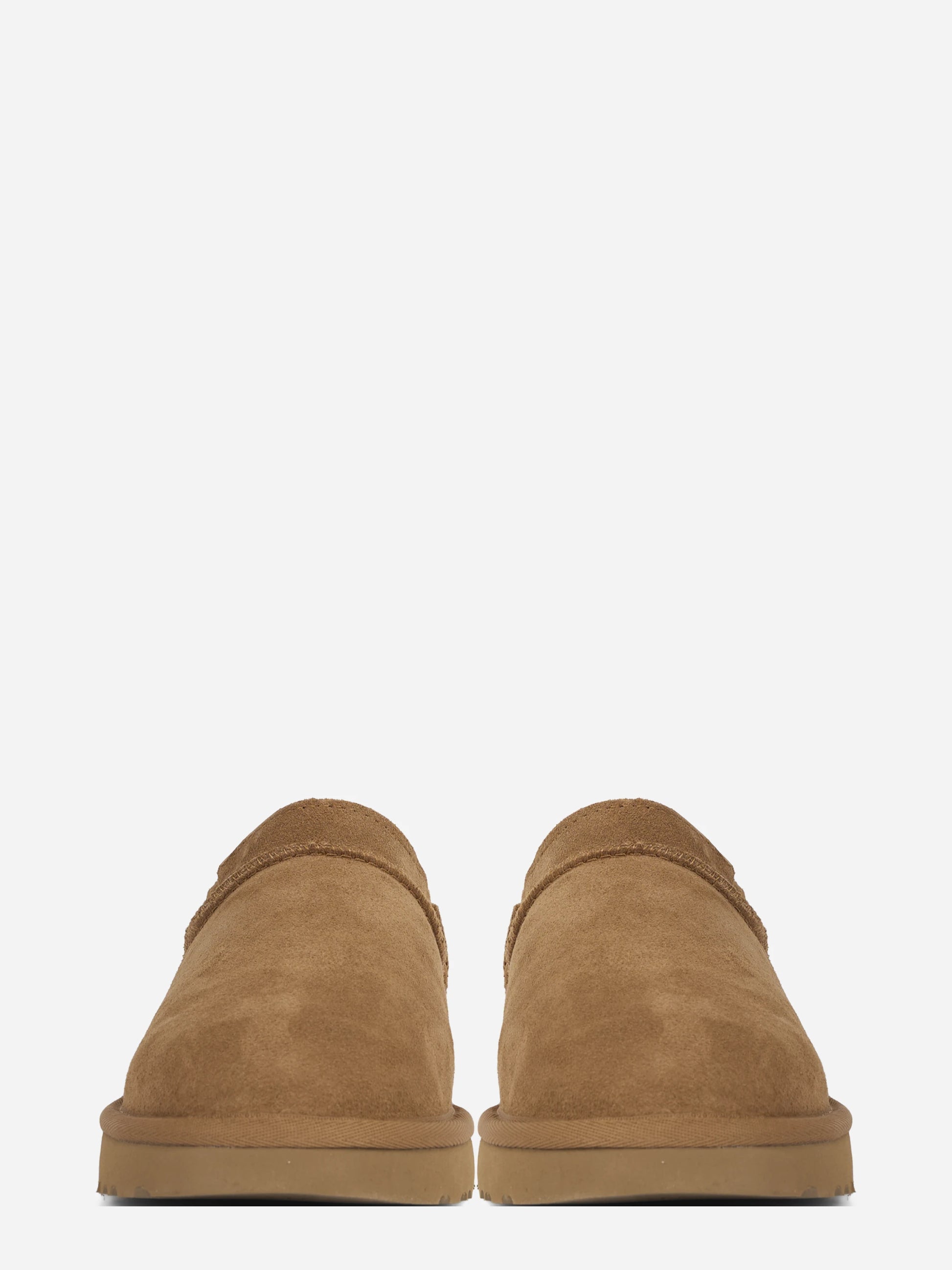 Stivaletto Classic Micro in camoscio Chestnut - vista frontale