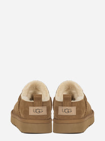 Stivaletto Classic Micro in camoscio Chestnut - vista tre quarti