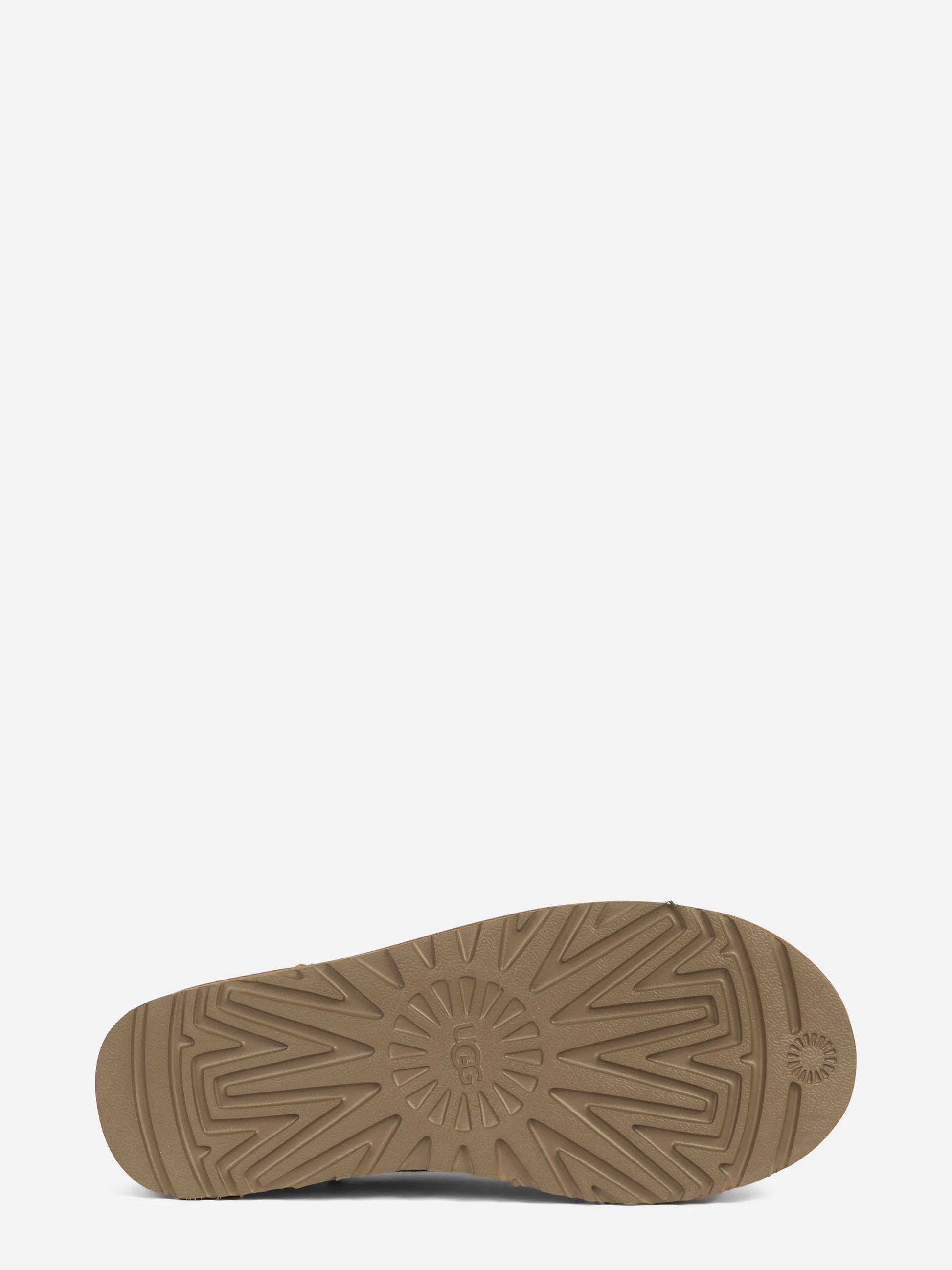 Stivaletto Classic Micro in camoscio Chestnut - vista laterale della coppia
