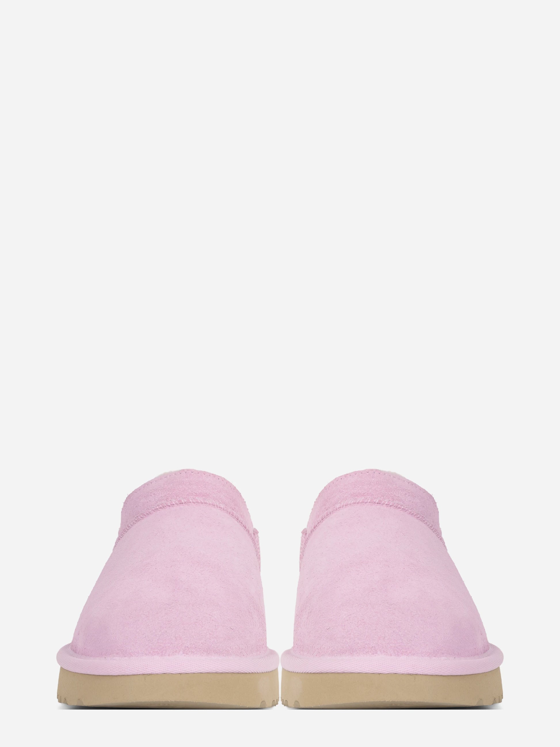 Stivaletto Classic Micro in camoscio Pink Diamond - vista frontale