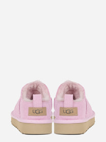 Stivaletto Classic Micro in camoscio Pink Diamond - vista tre quarti
