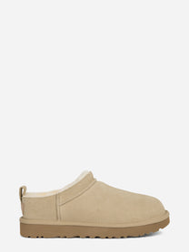 Stivaletto Classic Micro in camoscio Sand - vista laterale