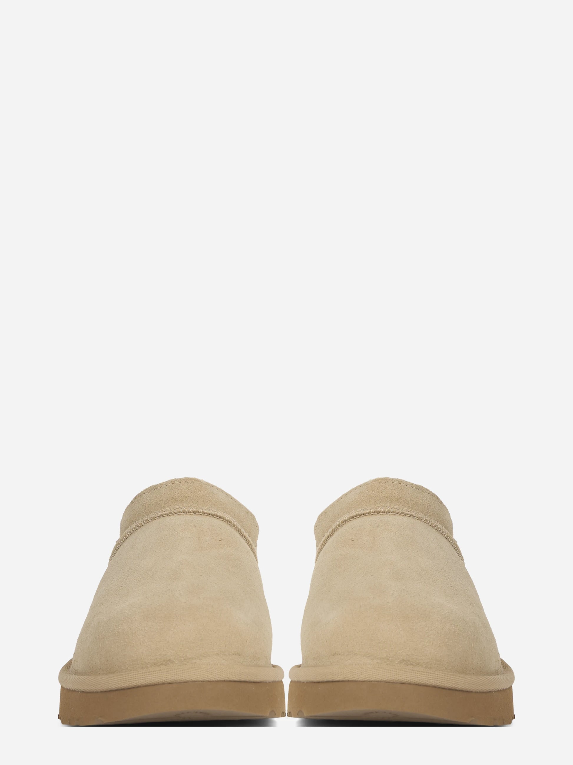 Stivaletto Classic Micro in camoscio Sand - vista frontale