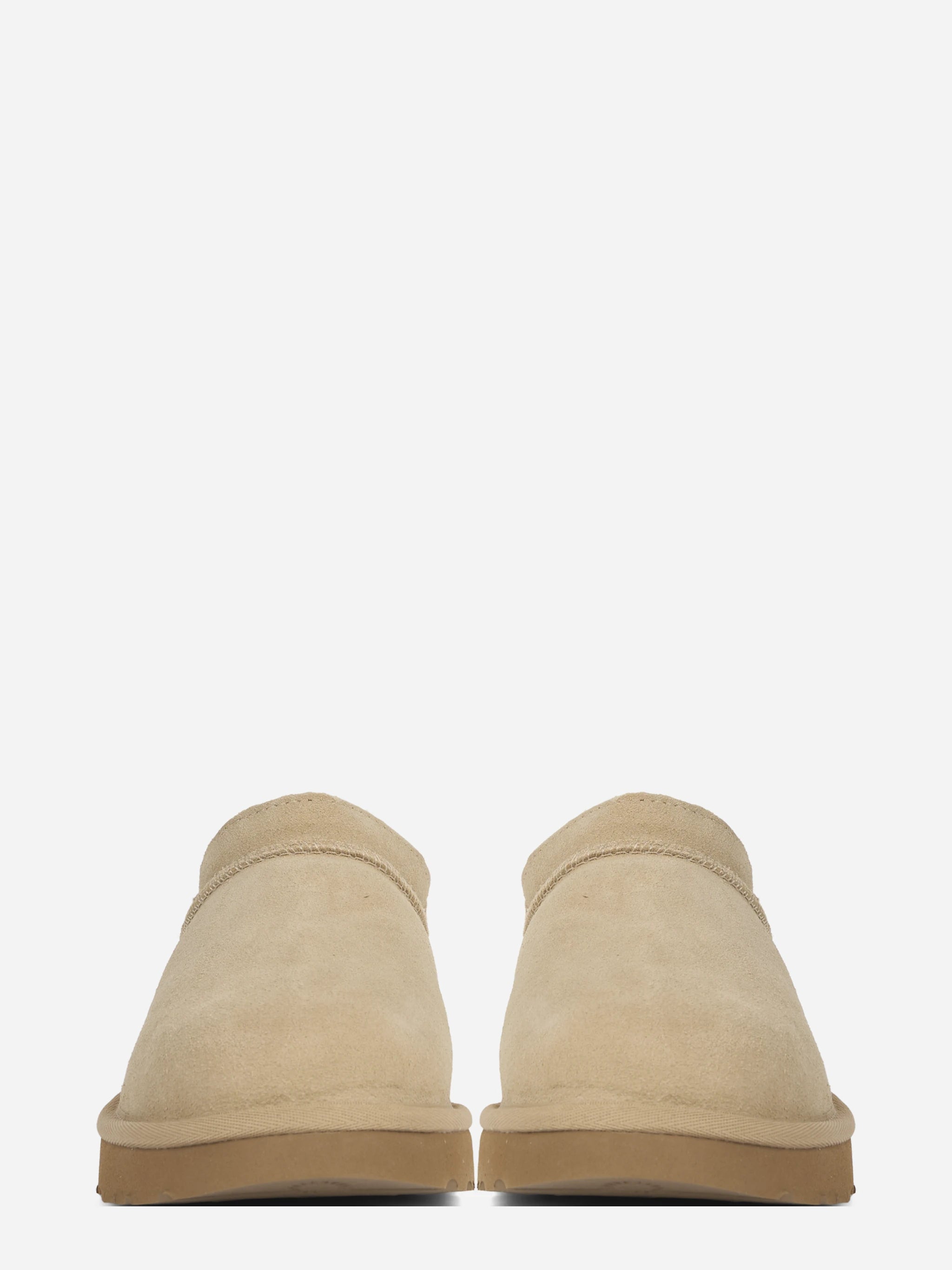 Stivaletto Classic Micro in camoscio Sand - vista frontale