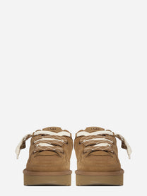 Sneaker Lo Lowmel in camoscio Chestnut - vista frontale