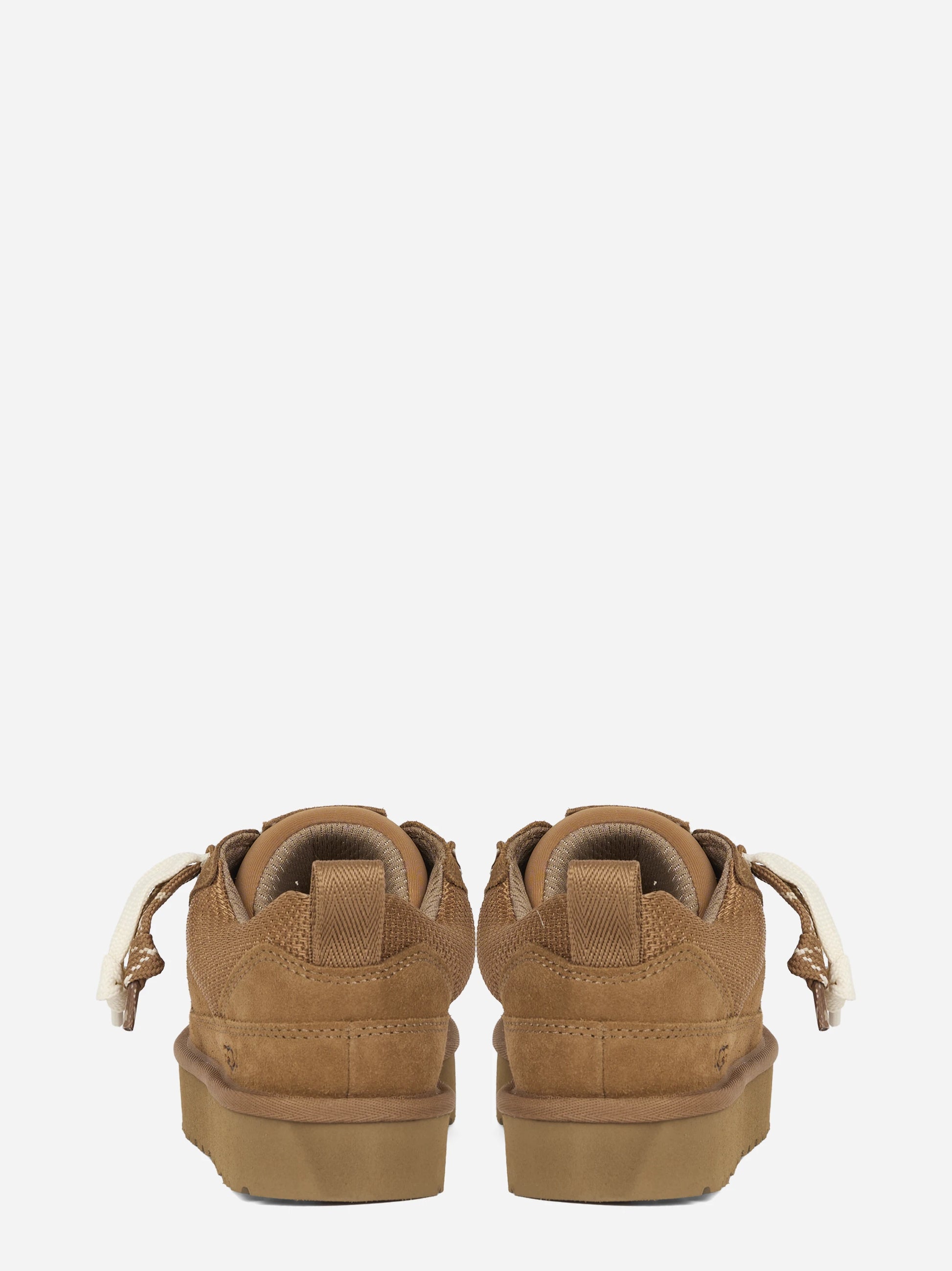 Sneaker Lo Lowmel in camoscio Chestnut - vista tre quarti