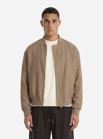 Bomber in misto lino Kobe