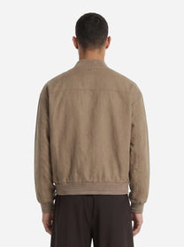 Bomber in misto lino Kobe