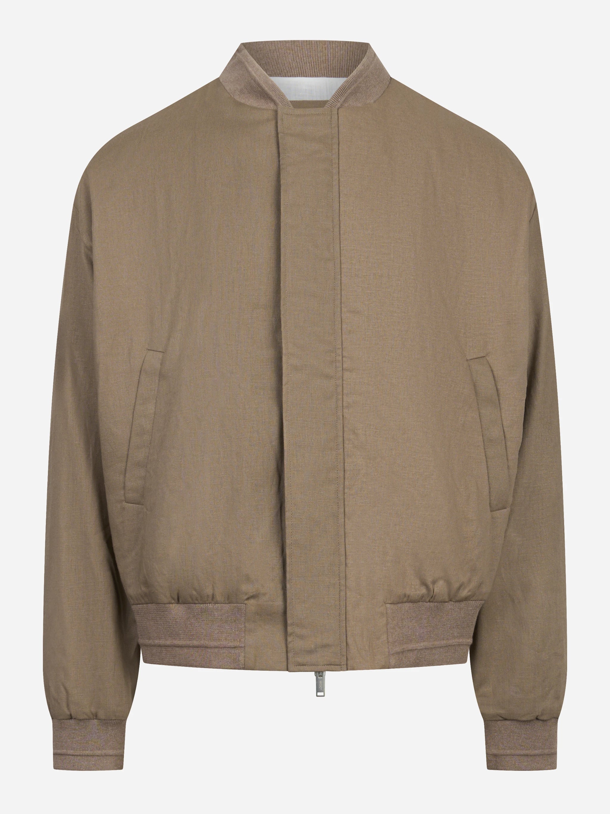 Bomber in misto lino Kobe