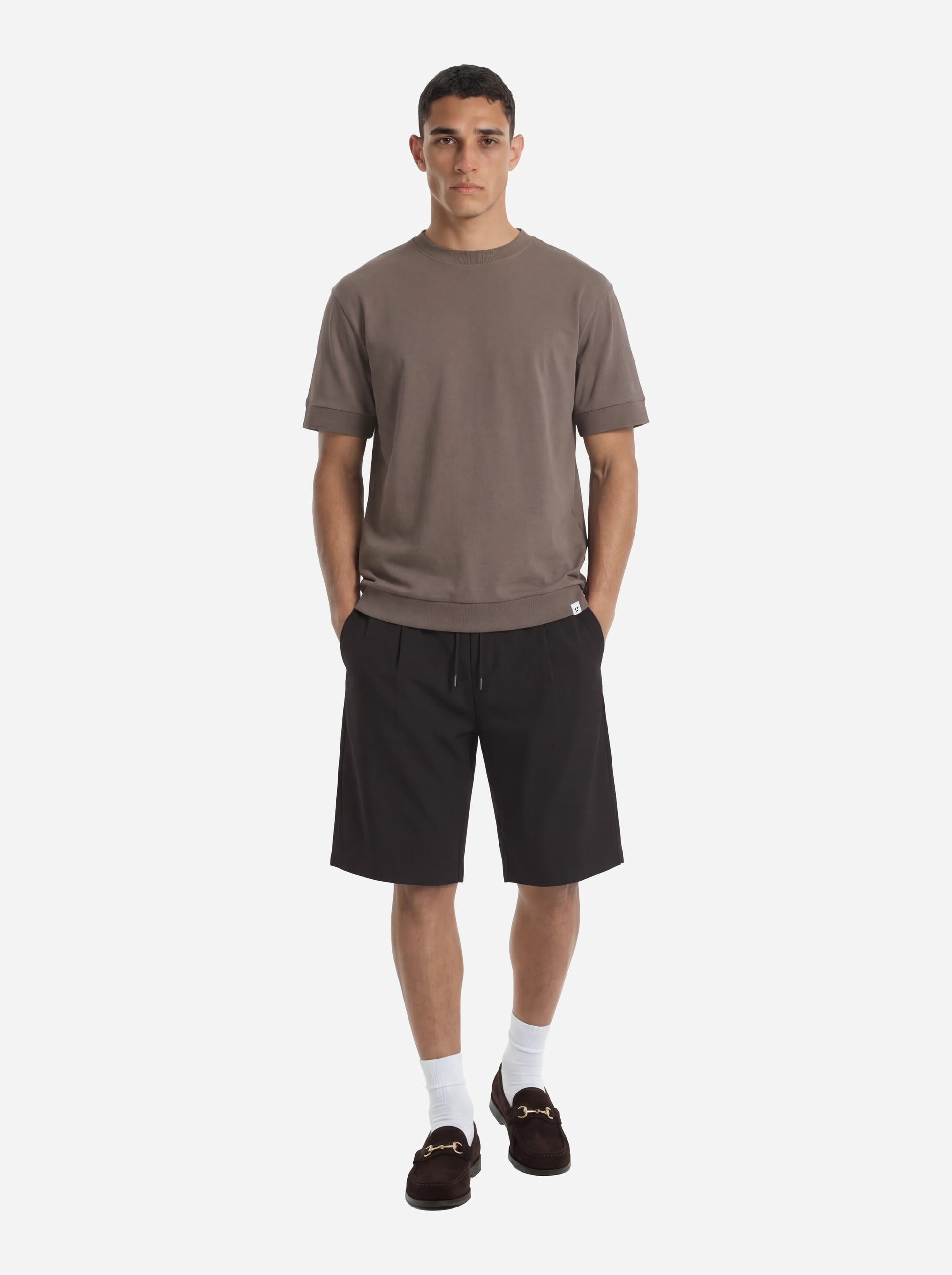 T-shirt manica corta marrone Atene