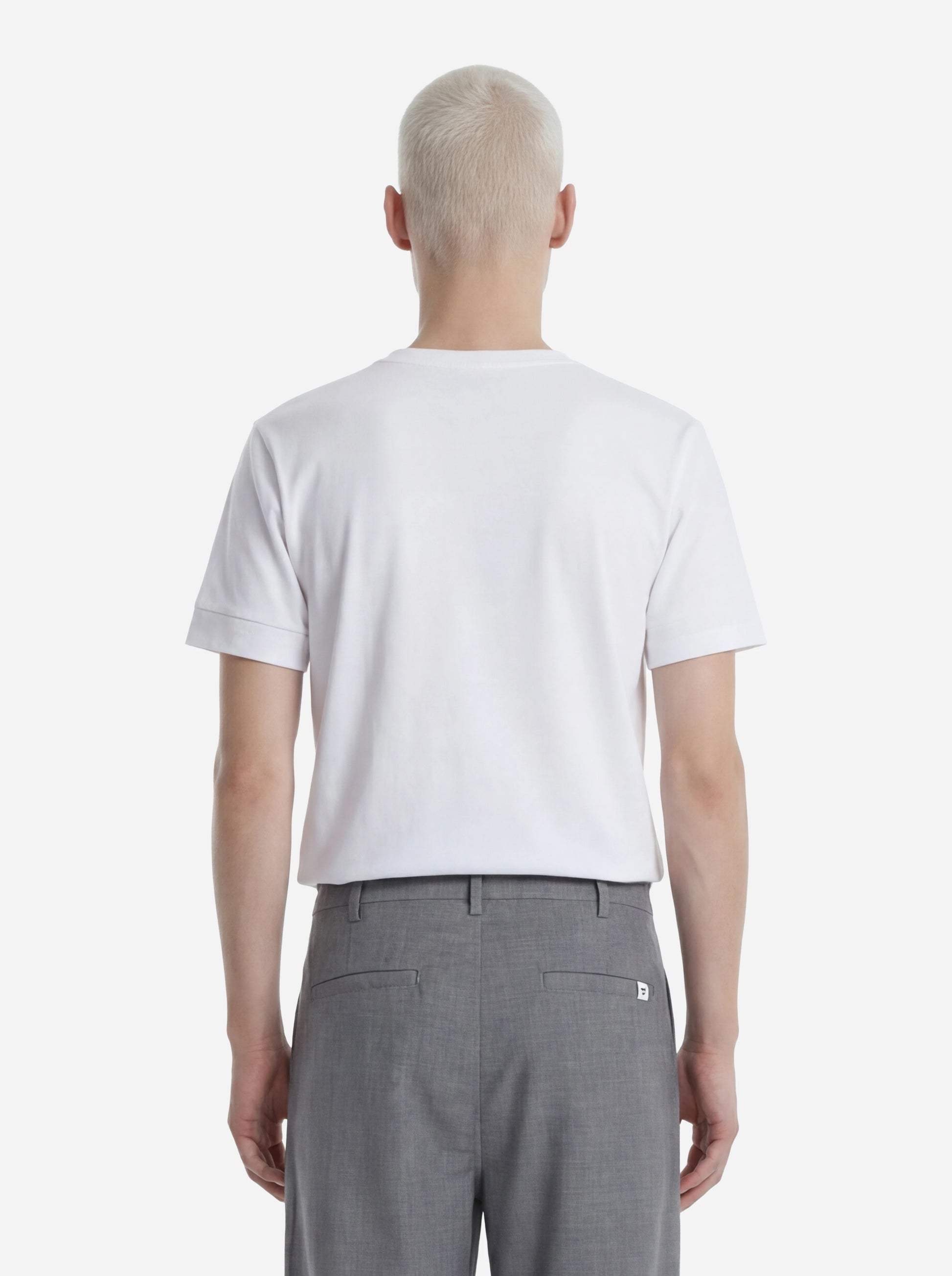 T-shirt manica corta bianca Atene
