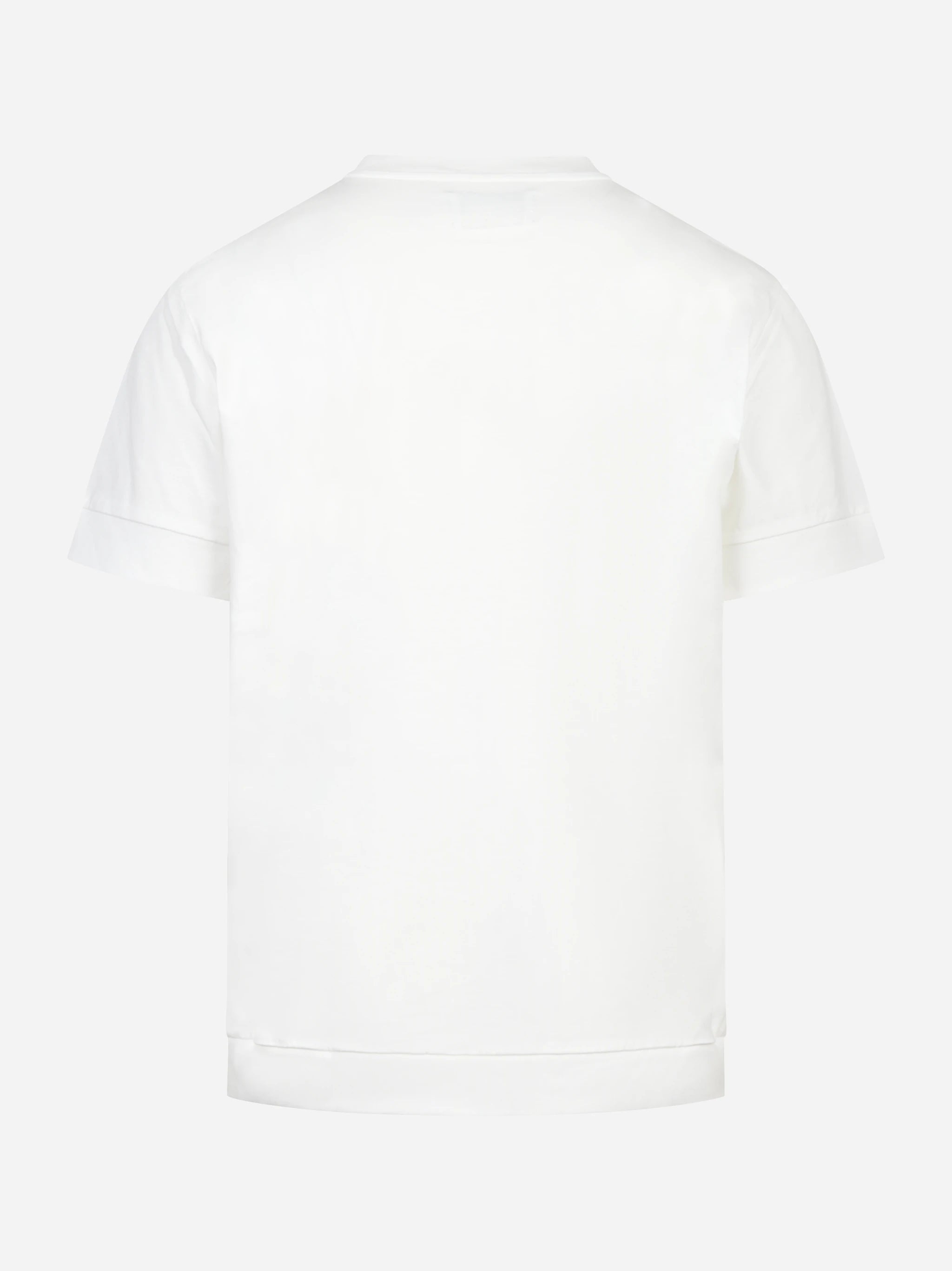 T-shirt manica corta bianca Atene